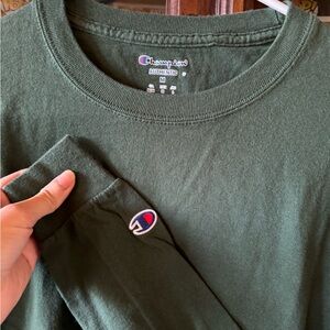 Champion Forest Green Crewneck Top